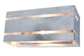 VIDAR OUTDOOR WALL 1 LIGHT E27 GALVANIZED