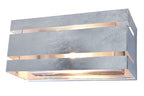 VIDAR OUTDOOR WALL 1 LIGHT E27 GALVANIZED