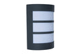 NILA OUTDOOR WALL 1 LIGHT E27 CHARCOAL GREY