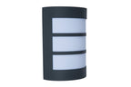 NILA OUTDOOR WALL 1 LIGHT E27 CHARCOAL GREY