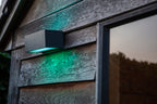 GEMINI OUTDOOR LED WALL 2 LIGHT LUTEC CONNECT DARK GREY