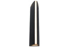 LEO OUTDOOR LED WALL 1 LIGHT BLACK