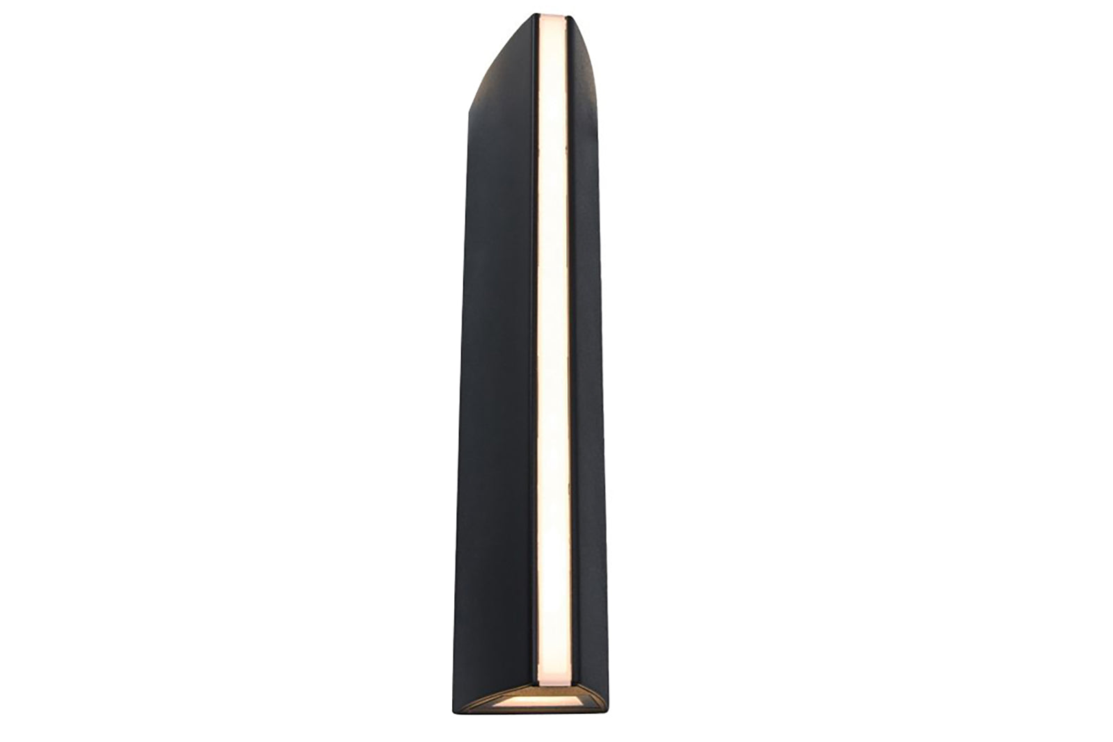 LEO OUTDOOR LED WALL 1 LIGHT BLACK