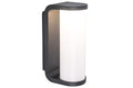 ADALYN OUTDOOR LED WALL 1 LIGHT DARK GRAY