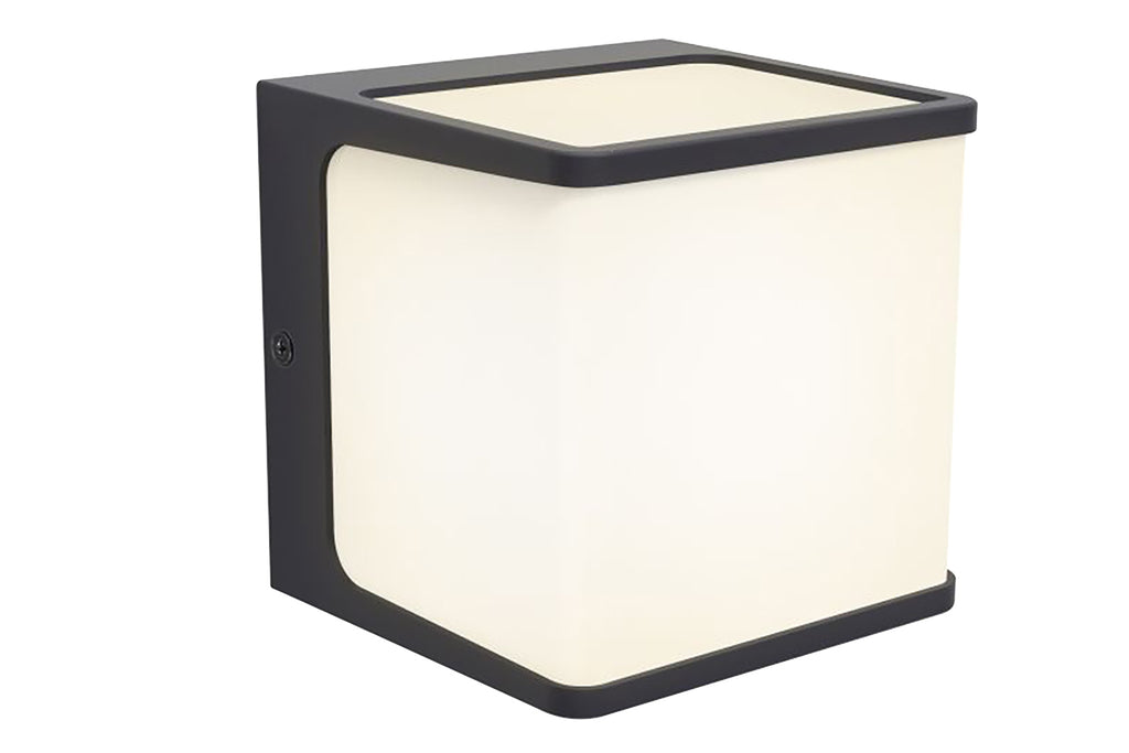 DOBLO OUTDOOR LED WALL LIGHT DARK GREY