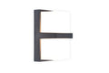 STELA OUTDOOR LED WALL 1 LIGHT DARK GREY