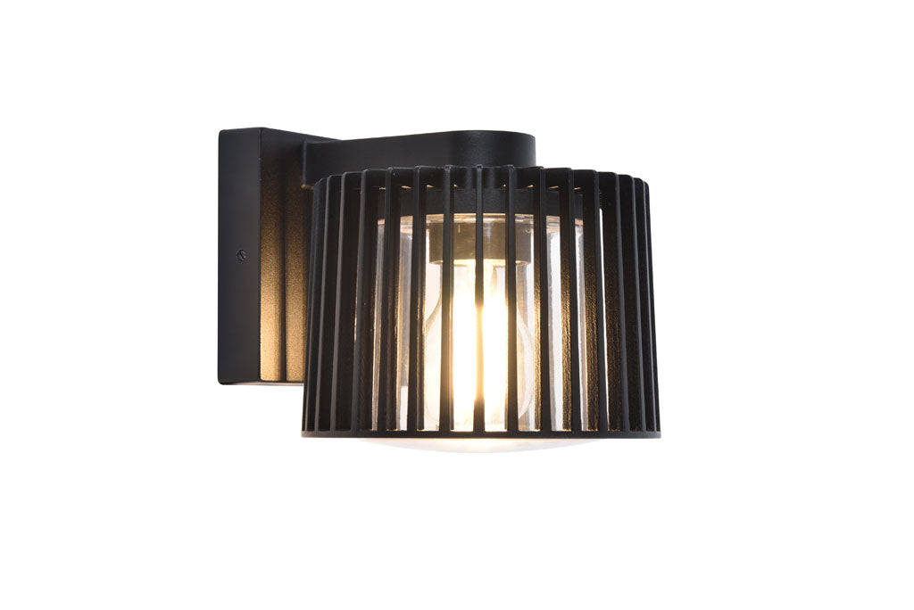 SHYNE OUTDOOR WALL 1 LIGHT E27 BLACK