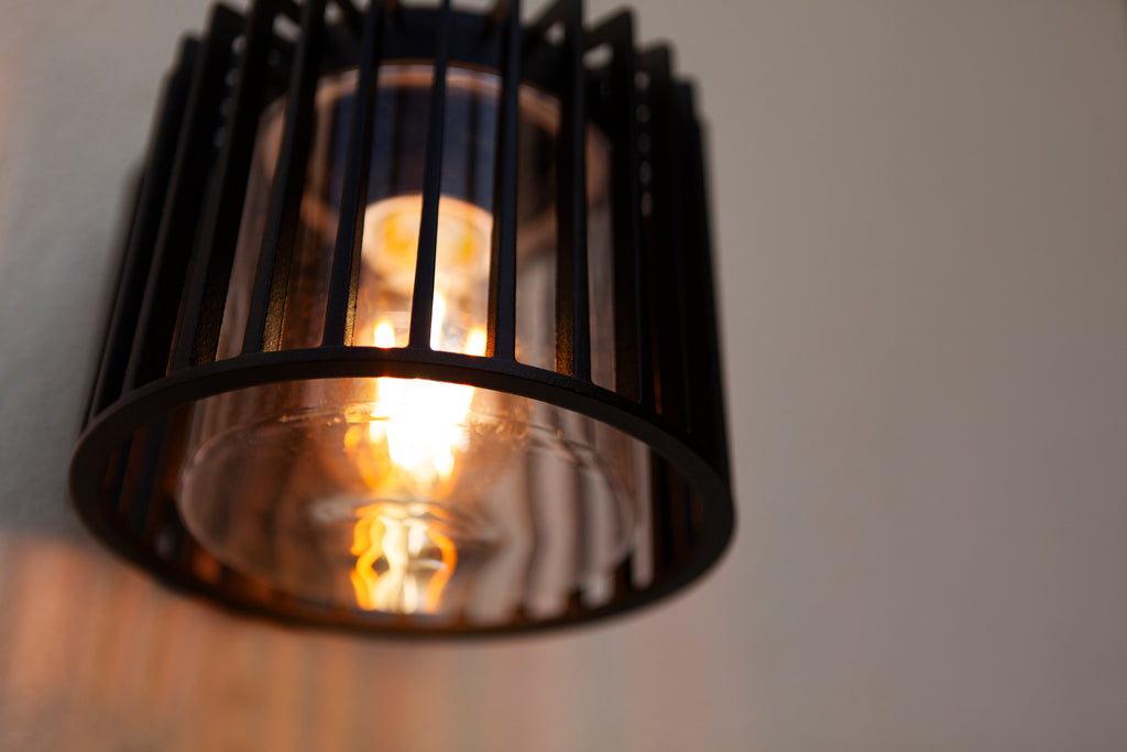 SHYNE OUTDOOR WALL 1 LIGHT E27 BLACK