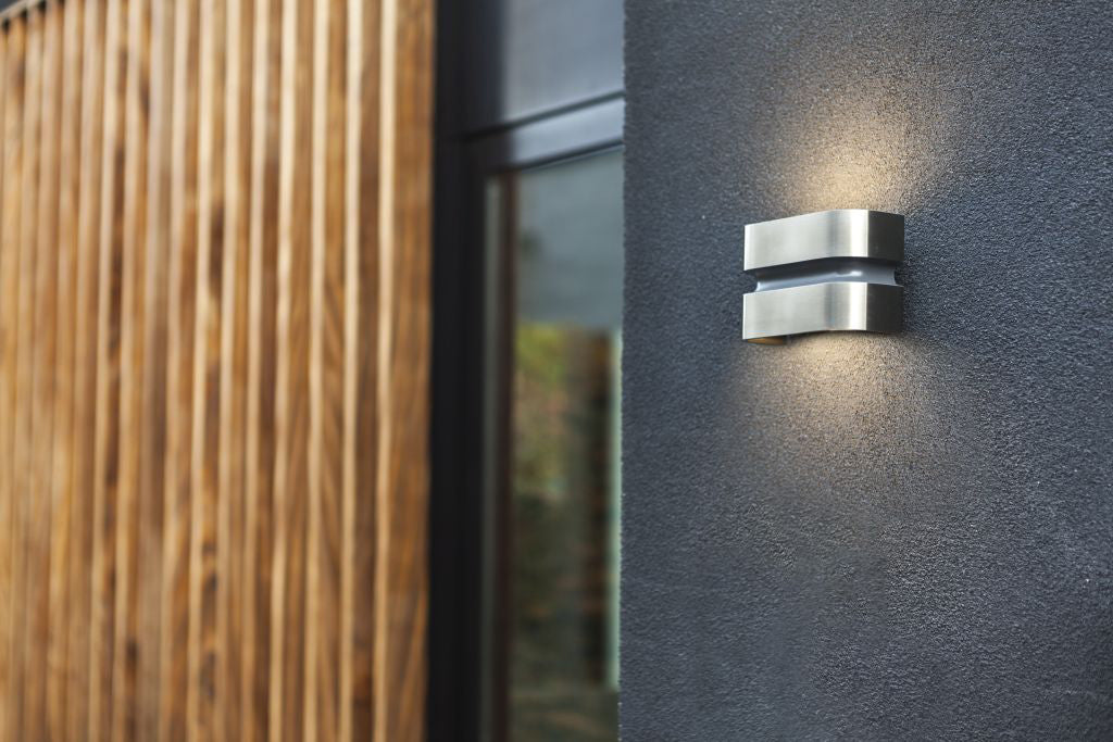 MAYA OUTDOOR LED WALL 1 LIGHT STAINLESS STEEL