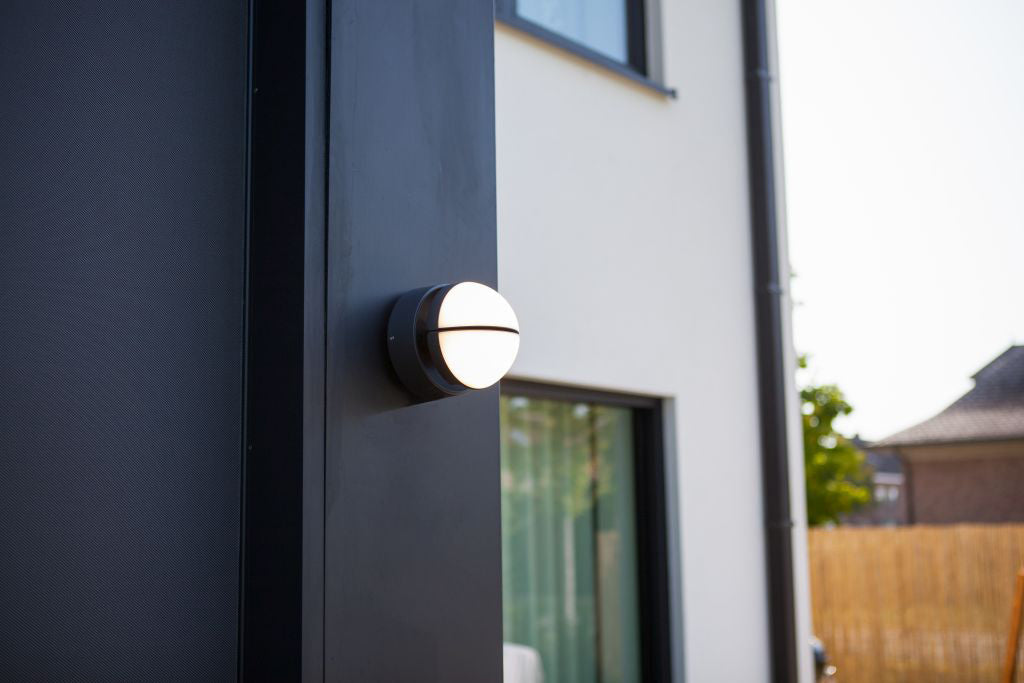 EKLIPS OUTDOOR LED WALL 2 LIGHT DARK GREY
