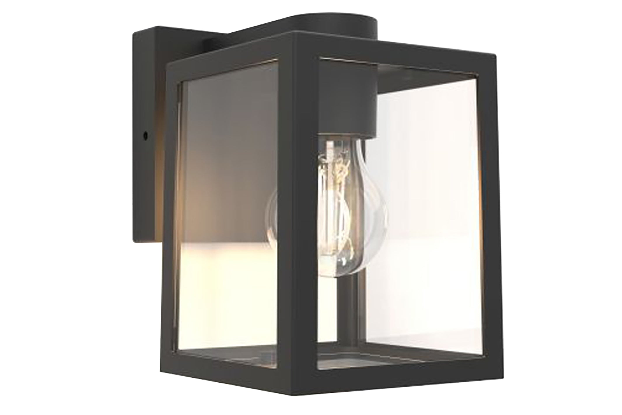 SHIVA OUTDOOR WALL DOWN 1 LIGHT E27 BLACK
