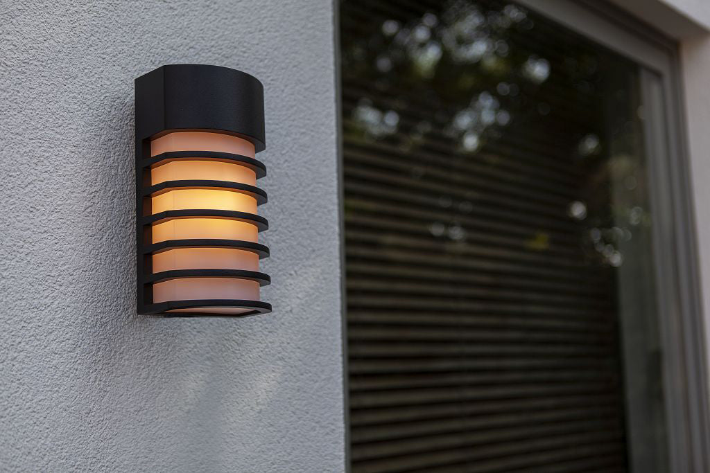 FULTON OUTDOOR WALL 1 LIGHT E27 BLACK