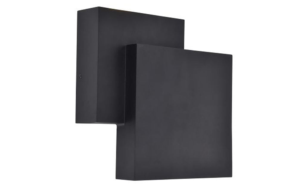 RIALTO OUTDOOR LED WALL UP&DOWN 2 LIGHT BLACK