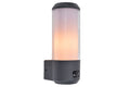 HEROS OUTDOOR WALL 1 LIGHT PIR E27 DARK GREY