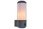 HEROS OUTDOOR WALL 1 LIGHT PIR E27 DARK GREY