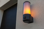 HEROS OUTDOOR WALL 1 LIGHT PIR E27 DARK GREY