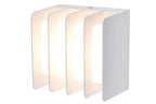 GRIDY OUTDOOR LED WALL 1 LIGHT WHITE