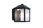 SPIRE OUTDOOR LED WALL 1 LIGHT E27 BLACK