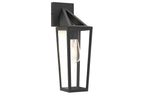 PINE OUTDOOR WALL DOWN 1 LIGHT E27 BLACK