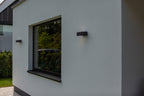 GEMINI OUTDOOR WALL 1 LIGHT E27 DARK GREY