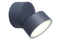 TRUMPET OUTDOOR LED WALL 1 LIGHT DARK GREY
