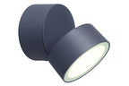 TRUMPET OUTDOOR LED WALL 1 LIGHT DARK GREY
