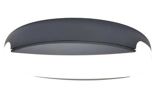 SWEEP OUTDOOR LED WALL&CEILING CCT 1 LIGHT DARK GREY