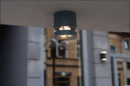 FOCUS ROUND OUTDOOR WALL 1 LIGHT GU10 DARK GREY