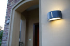 BONN OUTDOOR WALL UP & DOWN 1 LIGHT E27 DARK GREY