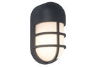 BULLO OUTDOOR LED WALL 1 LIGHT DARK GREY