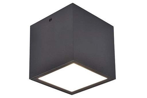 GEMINI CEILING SMALL 1 LIGHT DARK GREY 4000K DARK GREY