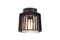 SHYNE OUTDOOR CEILING 1 LIGHT E27 BLACK
