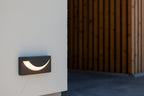 LUPS OUTDOOR LED WALL 1 LIGHT DARK GREY