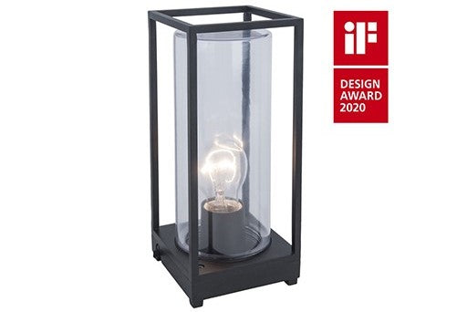 FLAIR OUTDOOR E27 PORTABLE 1 LIGHT BLACK