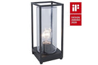 FLAIR OUTDOOR E27 PORTABLE 1 LIGHT BLACK