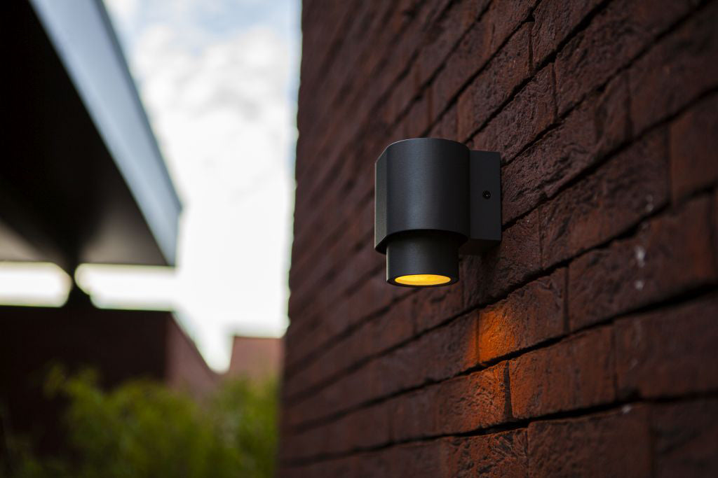 CYPRES OUTDOOR LED WALL DOWN 1 LIGHT GU10 DARK GREY