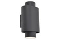CYPRES OUTDOOR LED WALL UP&DOWN 2 LIGHT GU10 DARK GREY