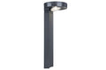 DISO OUTDOOR LED POST 1 LIGHT DARK GREY