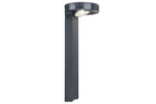 DISO OUTDOOR LED POST 1 LIGHT DARK GREY