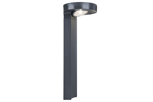 DISO OUTDOOR LED POST 1 LIGHT DARK GREY