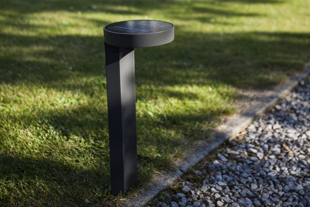 DISO OUTDOOR LED POST 1 LIGHT DARK GREY