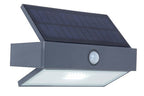 ARROW SOLAR LED WALL PIR 1 LIGHT DARK GREY