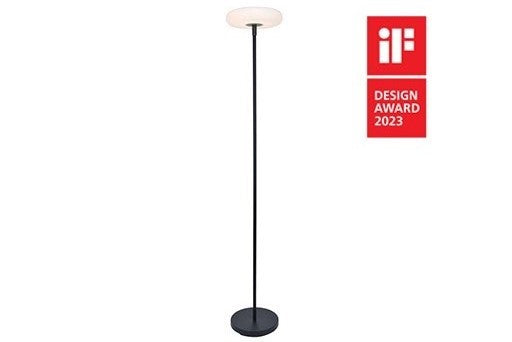 POPS SOLAR LED PORTABLE POST 1 LIGHT BLACK