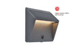 LINKO SOLAR LED WALL 1 LIGHT PIR DARK GREY