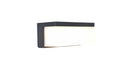 ZELNA SOLAR HYBRID LED WALL 1 LIGHT DARK GREY