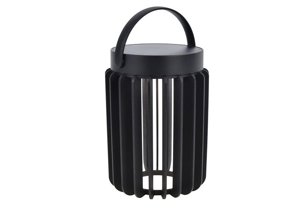 KOZY SOLAR LED PORTABLE 1 LIGHT BLACK