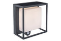 CURTIS SOLAR LED WALL 1 LIGHT DARK GREY