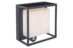 CURTIS SOLAR LED WALL 1 LIGHT DARK GREY
