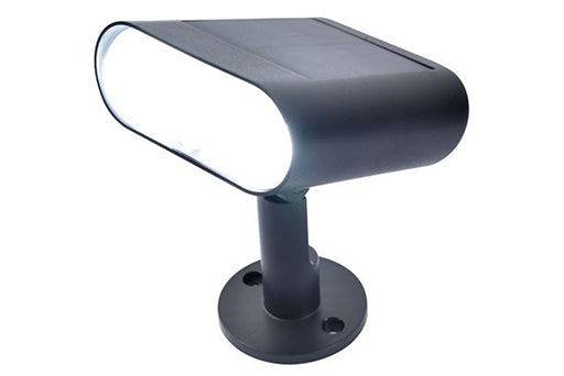 GINBO SOLAR LED SPIKE 1 LIGHT PIR BLACK LUTEC CONNECT
