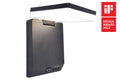 MOZE - MOZ SMART SOLAR LED WALL 1 LIGHT PIR BLACK